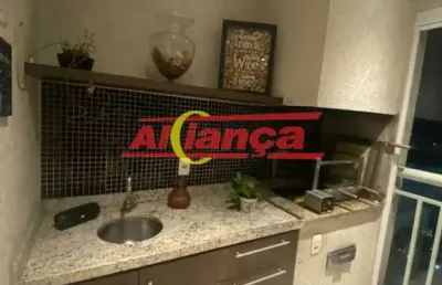 Apartamento com 3 suítes à venda, 132m² - jardim zaira - guarulhos/sp