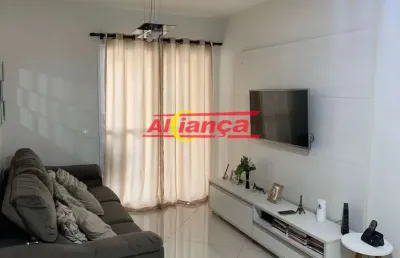 Apartamento 64m² 2 dormitórios - condominio suprema - vila augusta, guarulhos/sp