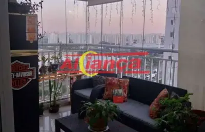 Apartamento com 2 quartos á venda, 86 m² - vila leonor - guarulhos/sp