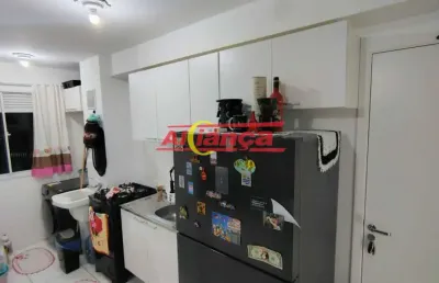 Apartamento com 2 dormitórios à venda, 36m² - vila das bandeiras ? guarulhos/sp