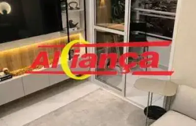 Apartamento com 2 dormitórios à venda,58,89 m² - vila augusta -  guarulhos/sp