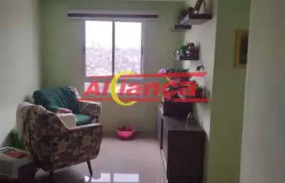 Apartamento com 2 dormitórios à venda, 49 m² - centro ? guarulhos/sp