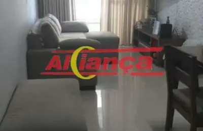 Apto com 03 dormitórios à venda, 81m² - jardim las vegas - guarulhos/sp