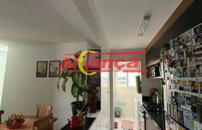 Apartamento com 2 dormitórios à venda, 48,36 m² - vila galvão ? guarulhos/sp