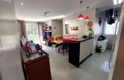 Apartamento guarulhos jd. bela vista apartamento 3 dormitórios, 01 vaga e lazer completo