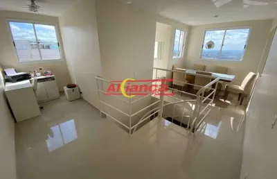 Cobertura com 2 quartos à venda, 86m² - jardim moreira -