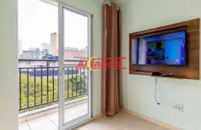 Apartamento no centro 1 quarto à venda, 40 m² -vila rachid - guarulhos - sp