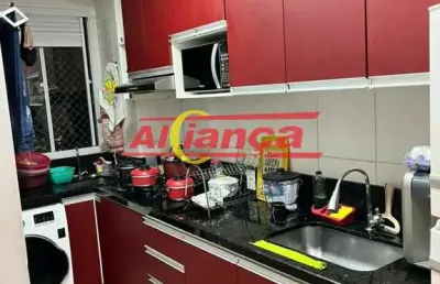 Lindo apartamento com 2 quartos 1 vaga a venda, 42m² - lavras - guarulhos/sp.