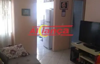 Apartamento com 2 dormitórios à venda, 61 m² - centro - guarulhos/sp