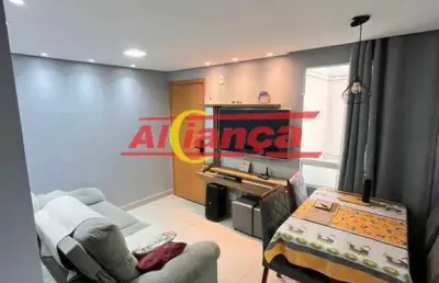 Apartamento com 2 dormitorios a venda, por r$ 240.000,00 - são joão - guarulhos/sp.
