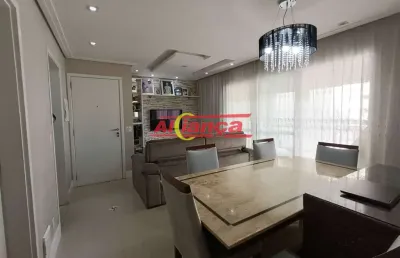 Apartamento com 3 dormitórios à venda 86m² - vila leonor - guarulhos/sp