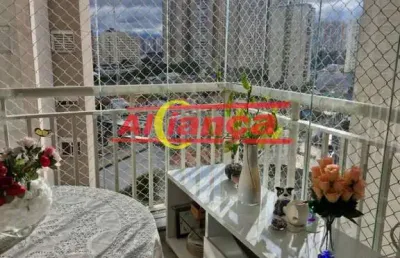 Apartamento 2 dormitórios, clip design - vila augusta - guarulhos/sp