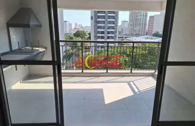 Lindo apto novo com 2 suítes , sala ampliada, sacada gourmet 88 m2 no macedo.