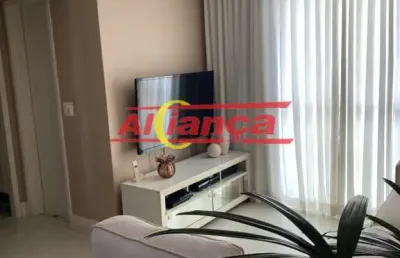 Apartamento com 2 dormitórios à venda, 60 m² - jardim barbosa ? guarulhos/sp