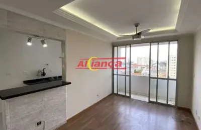 Apartamento com 2 dormitórios à venda, 60 m² - vila rosália - guarulhos/sp