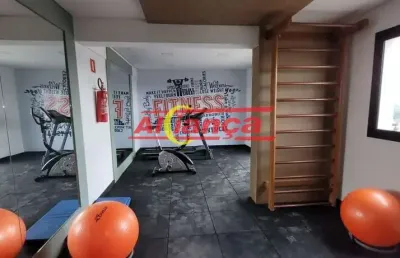 Apto novo- centroapartamento com 2 dormitórios à venda, 42,07 m² -vila das palmeiras - guarulhos - s