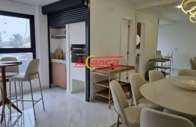 Apartamento à venda 98.90m² com 3 quartos, 3 banheiros - centro - guarulhos/sp.