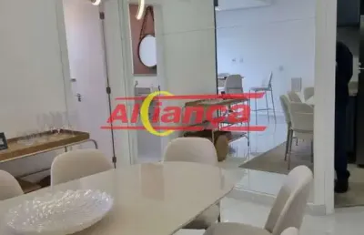 Apartamento à venda 98.90m² com 3 quartos, 3 banheiros - centro - guarulhos/sp.