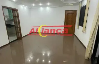Apartamento 3 quartos, 1 suíte, 90m² - vila augusta - guarulhos/sp