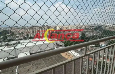 Apartamento 60 m² vista livre, 2 dorms, sendo 1 suíte e 2 vagas no condominio residence