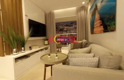 Apartamento com 2 dormitórios  à venda, 55,30m² - vila galvão - guarulhos/sp
