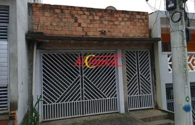 Casa térrea com 01 quarto,  2 salas, cozinha,opcional para 02 vagas, recreio são jorge,guarulhos,
