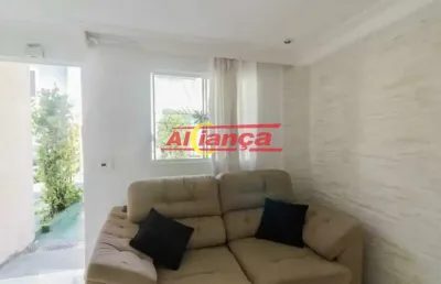 Segurança e modernidade ! lindo sobrado de condomínio no jd. papai