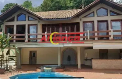 Sobrado com 4 dormitórios à venda, 500 m² - arujazinho ii - arujá/sp