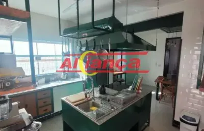 Sobrado residencial ou comercial na ponte grande, com 3 dormitórios, 2 vagas, ar condicionado.