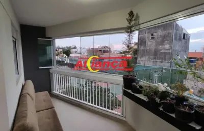 Apartamento à venda em gopoúva c/ 82m² , 3 quartos sendo 1 suíte, 2 vagas e lazer completo.