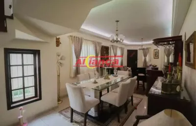 Sobrado a venda com 210m², 5 quartos e 4 vagas - jardim bom clima