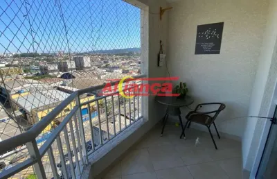 Apartamento com 2 dormitórios à venda, 59 m² - jardim vila galvão - guarulhos - sp
