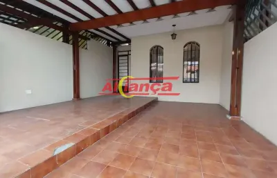 Sobrado com 3 dormitórios e 2 vagas no bairro gopouva - guarulhos