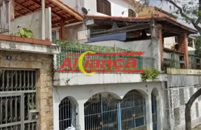Sobrado com 2 dormitórios a venda, 186 m² jardim são roberto - guarulhos/sp