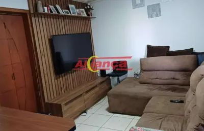 Apartamento á venda em guarulhos/sp, 50 m², 1 vaga ao lado do shopping maia