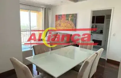 Apartamento com 2 dormitórios à venda, 75 m² - ponte grande - guarulhos/sp