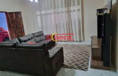 Sobrado com 3 dormitórios, 4 banheiros, 6 vagas a venda, 250 m² - vila fatima - guarulhos.