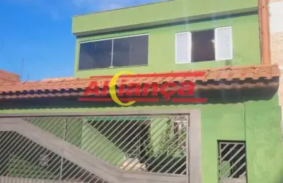 Sobrado com 3 dormitórios (1 suíte) + edícula, 400 m² - jd. são francisco - guarulhos - sp