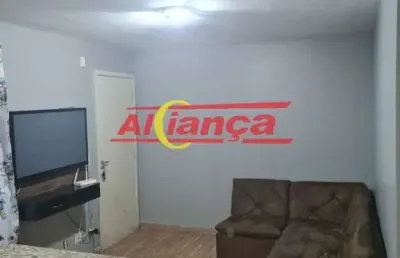 Apartamento com 2 dormitórios à venda, 43 m² - agua chata - guarulhos/sp
