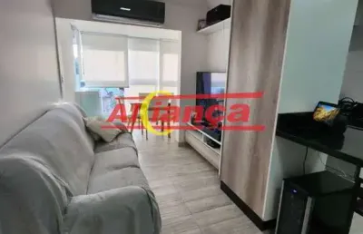 Apartamento com 2 dormitórios à venda, 58 m² - vila galvão - guarulhos - sp