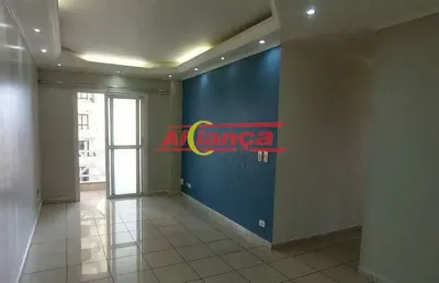Apartamento com 3 dormitórios à venda, 84 m² - gopoúva - guarulhos-sp.