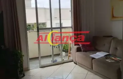 Apartamento com 2 dormitórios à venda, 72 m² - jd  bom clima - guarulhos/sp