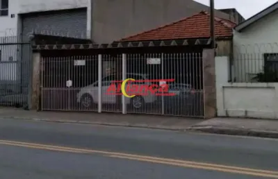Terreno plano na vila galvão com 400 m² - com escritura registrada.