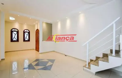 Sobrado com 3 dormitórios a venda, 163 m² - jardim vila galvão - guarulhos - sp
