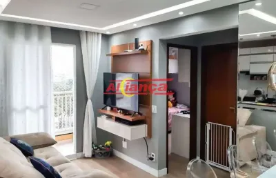 Apartamento com 2 dormitórios à venda, 46 m²  - cidade parque alvorada - guarulhos - sp