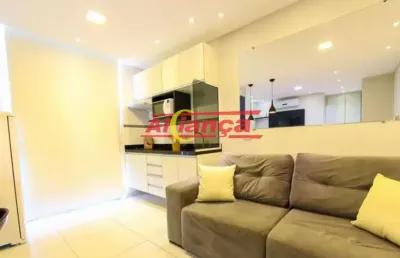 Studio 36m² - condominio first - vila augusta, guarulhos/sp