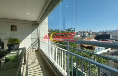 Lindo apartamento com 3 dormitórios, sendo 3 suítes, 2 vagas - jardim santa mena - guarulhos