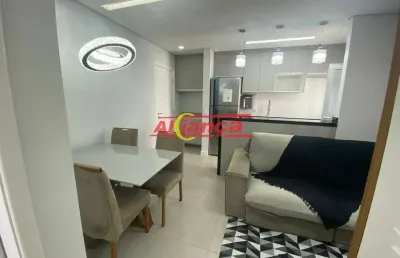 Apartamento com 2 dormitórios à venda, 47 m² - vila galvão - guarulhos - sp