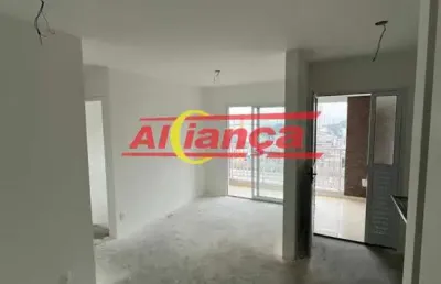 Apartamento com 2 dormitórios à venda, 48 m² - vila das bandeiras - guarulhos/sp