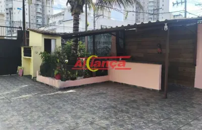 2 casas térreas e ponto comercial, 554,26m² terreno plano, macedo, guarulhos, sp
